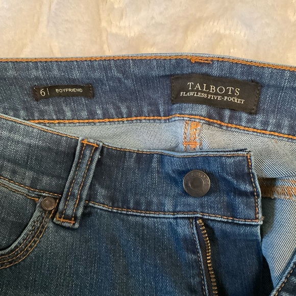 Talbots jeans size 6 boyfriend - Picture 3 of 8